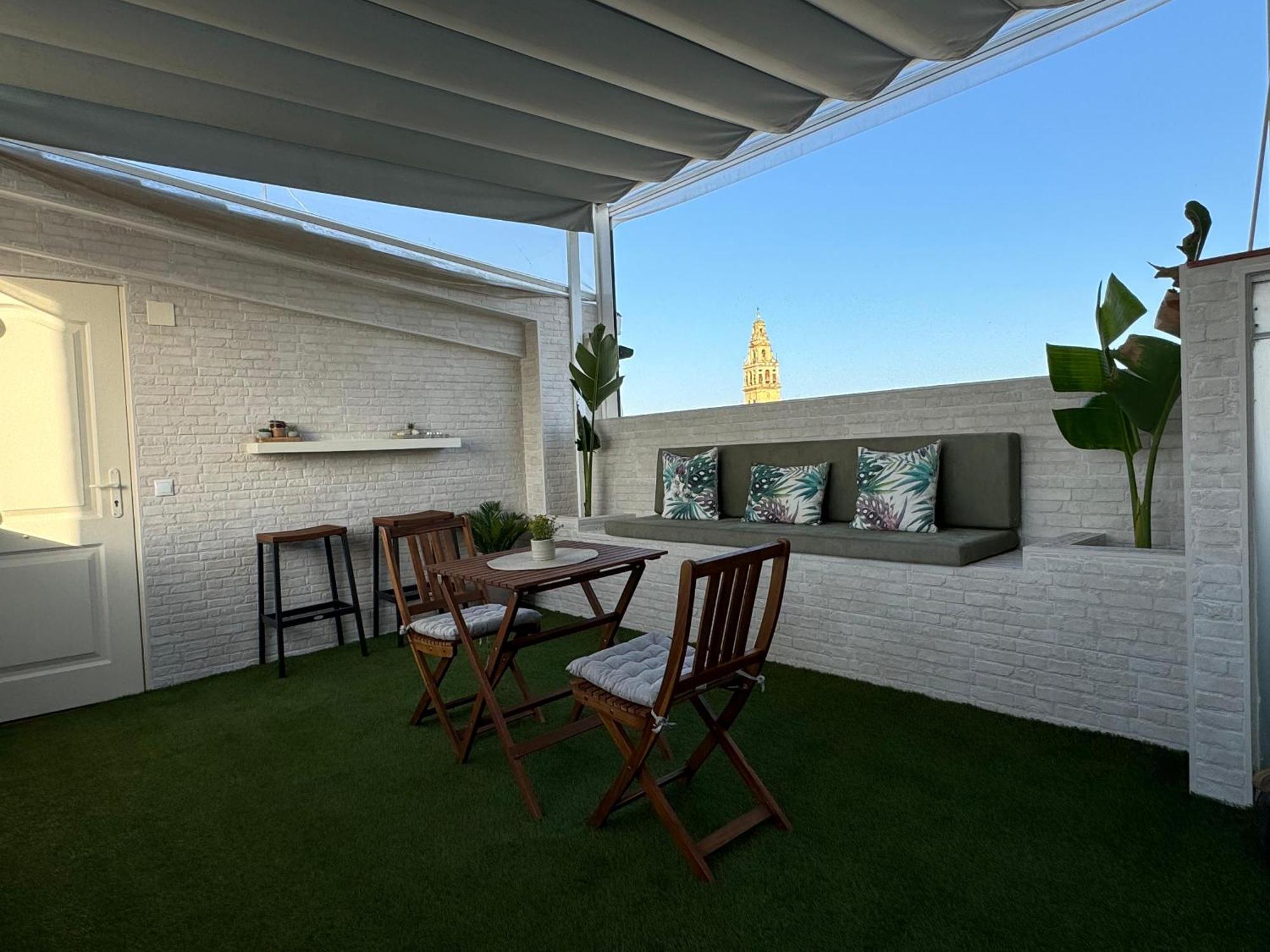 Atico De La Sultana Con Terraza Privada Apartamento Córdova Exterior foto